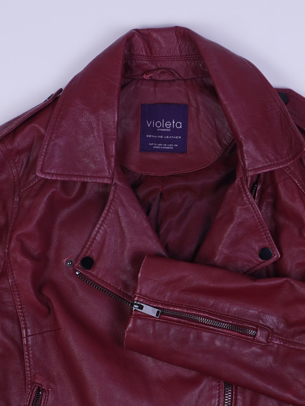 Vintage Lederjacke (M)