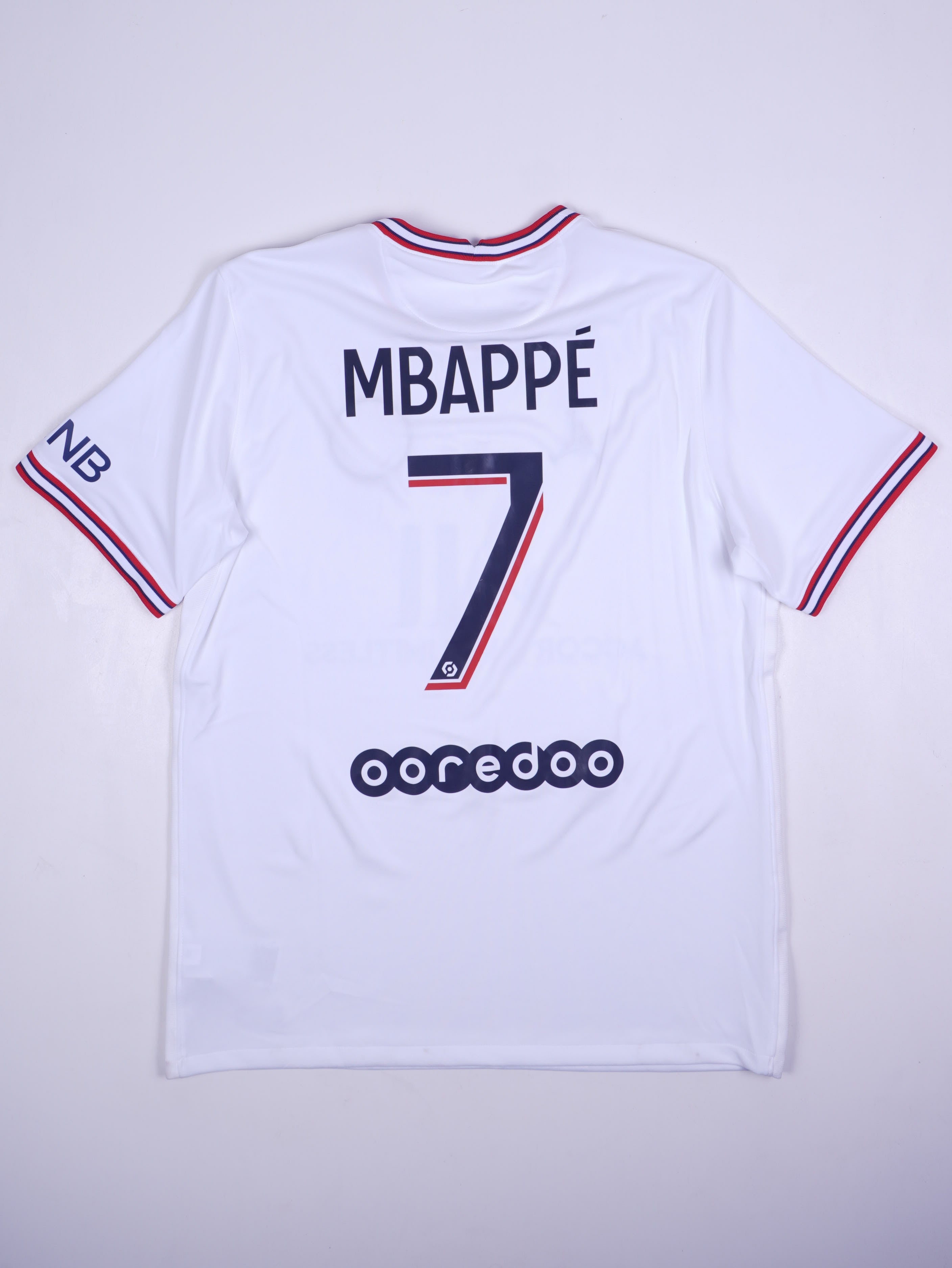 Vintage Paris Saint-germain Kylian Mbappé 7 2021/22 Viertes Trikot Trikot (L)