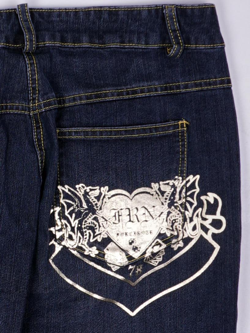 Vintage Straight Leg Jeans (M)