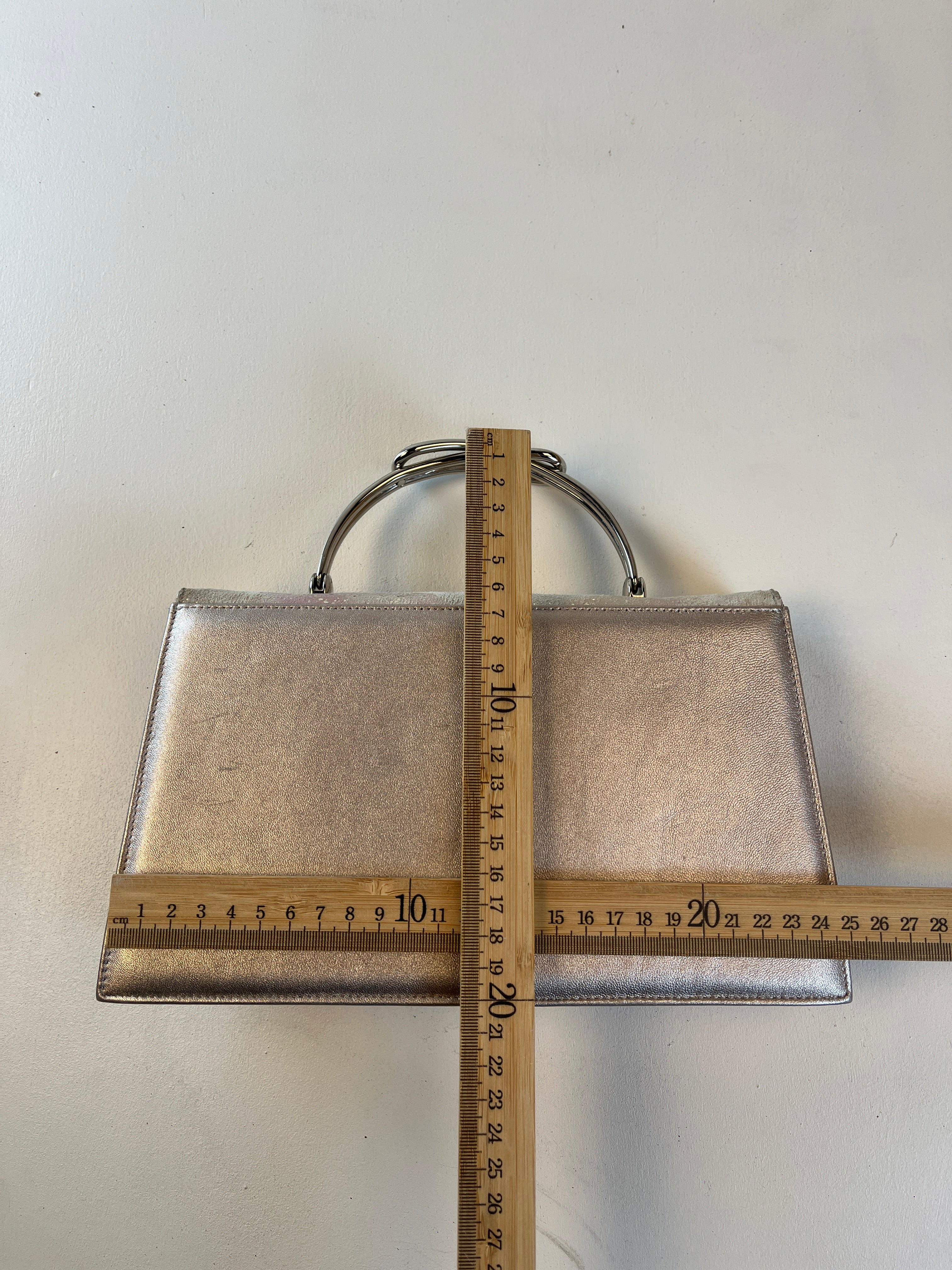 Vintage Tasche Silber
