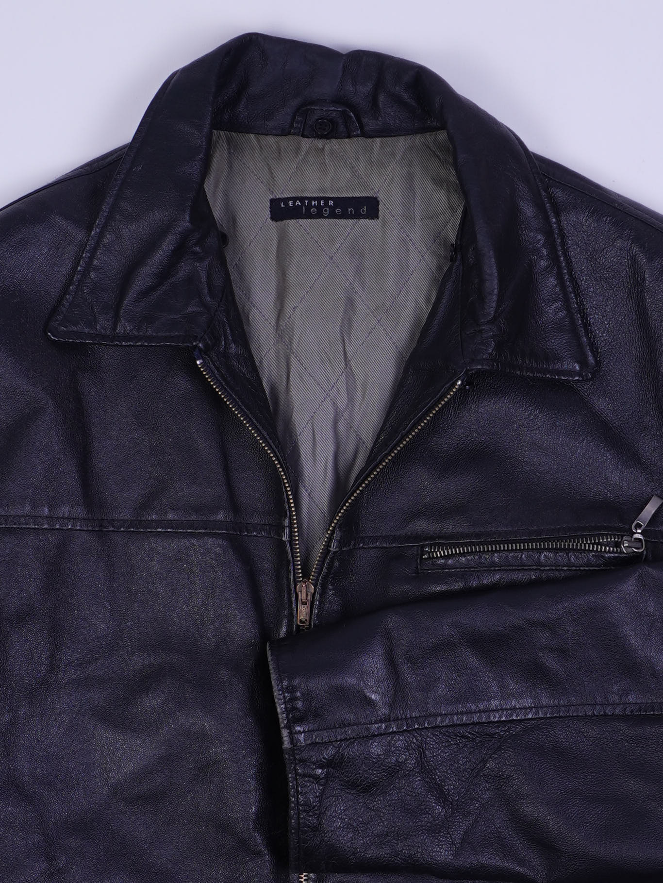 Vintage Lederjacke (XL)