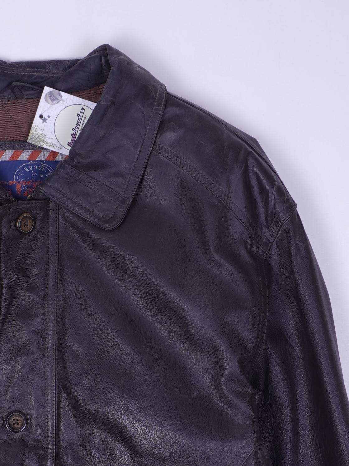 Vintage Lederjacke (L)