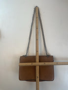 Nietenbesatz Schulter Tasche Braun Y2k