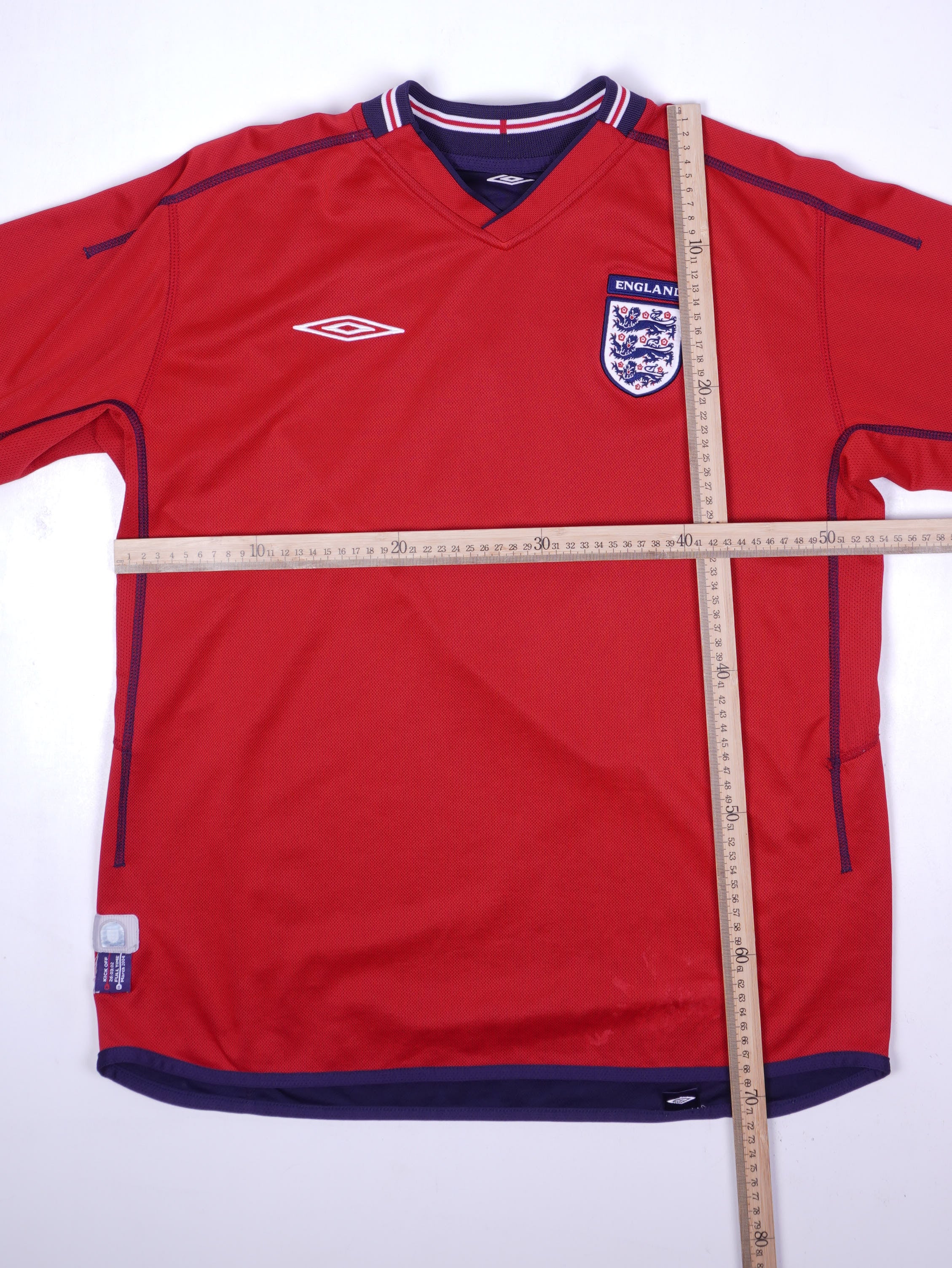 Umbro England Alan Shearer 9 2002/04 Auswärts Trikot (M)