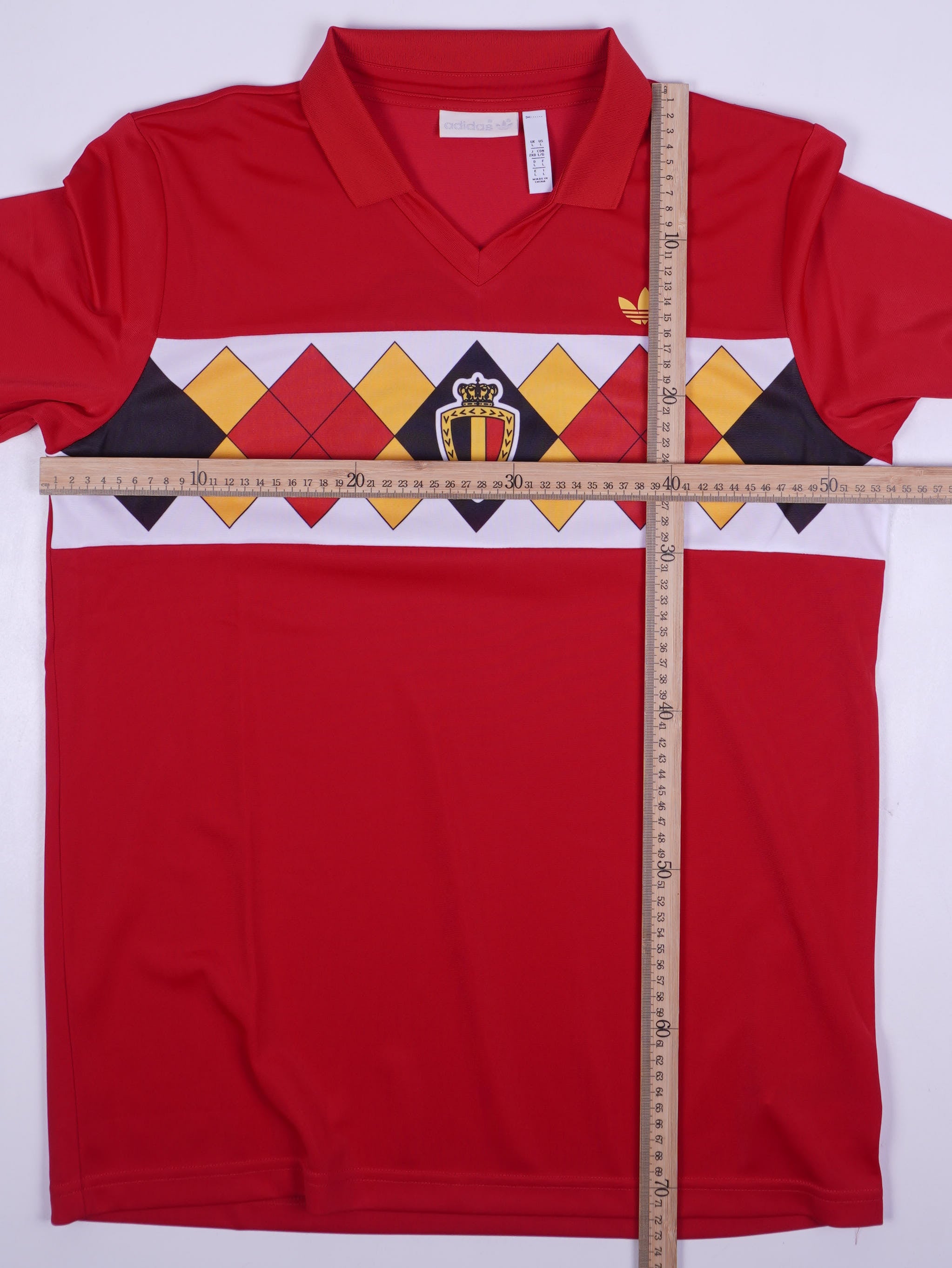 Adidas Belgien 16 1984 Heim Trikot (L)