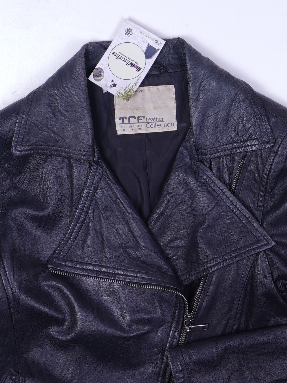 Vintage Lederjacke (S)
