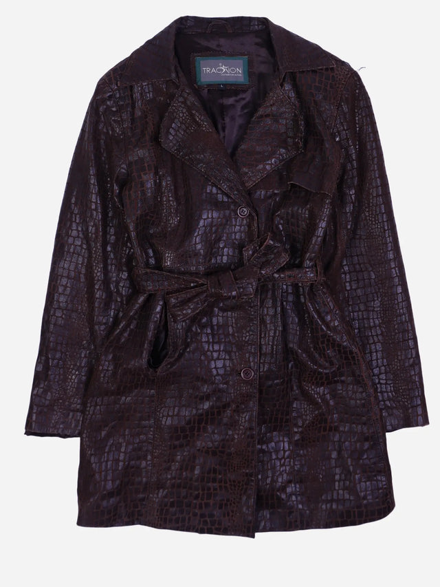 Vintage Ledermantel (M)