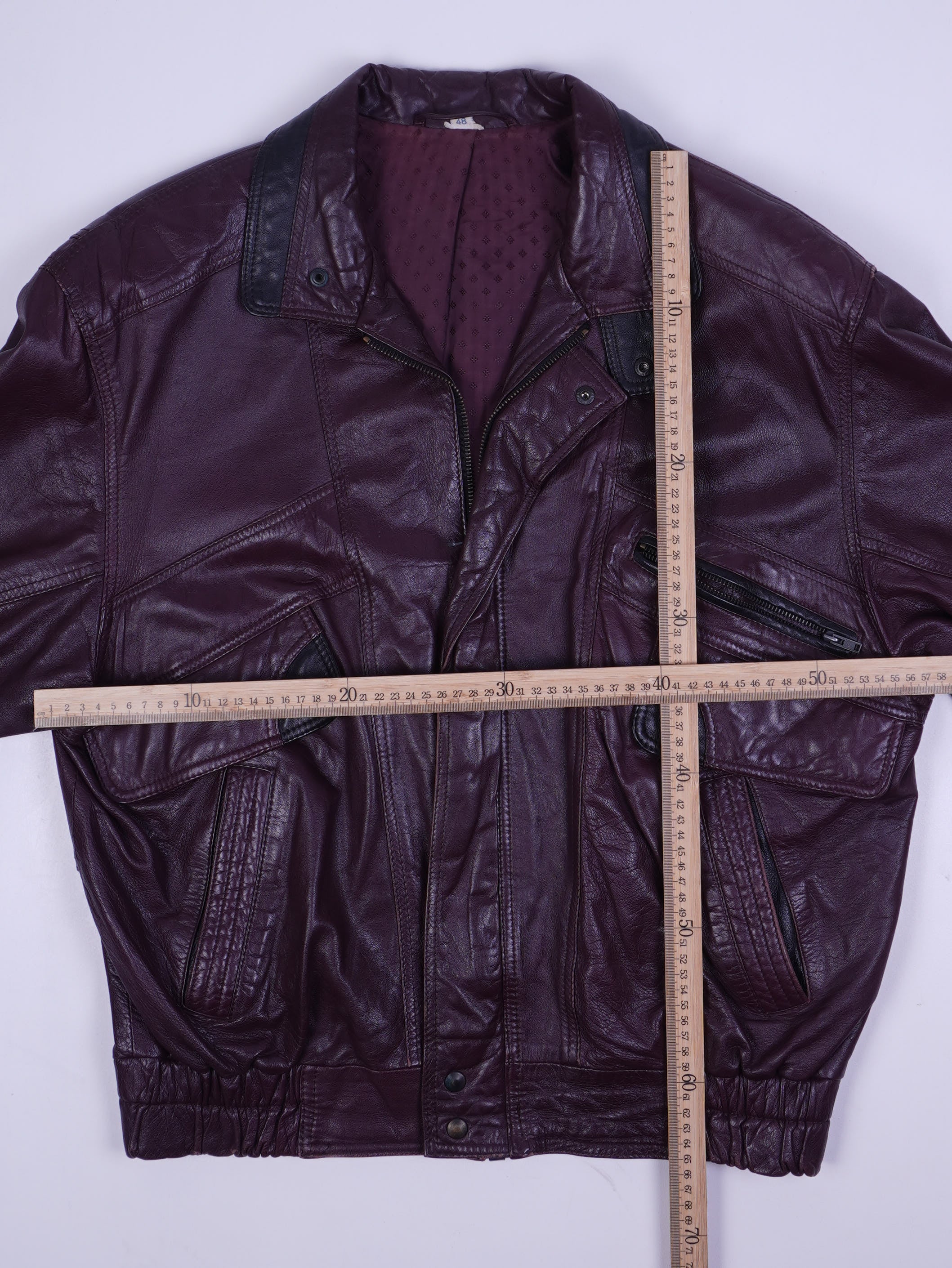 Vintage Lederjacke (XL)