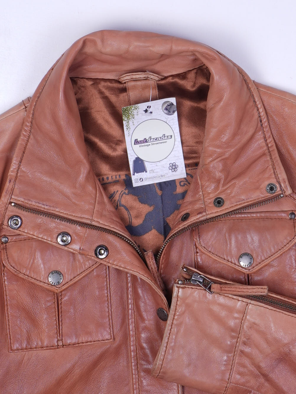 Vintage Lederjacke (S)