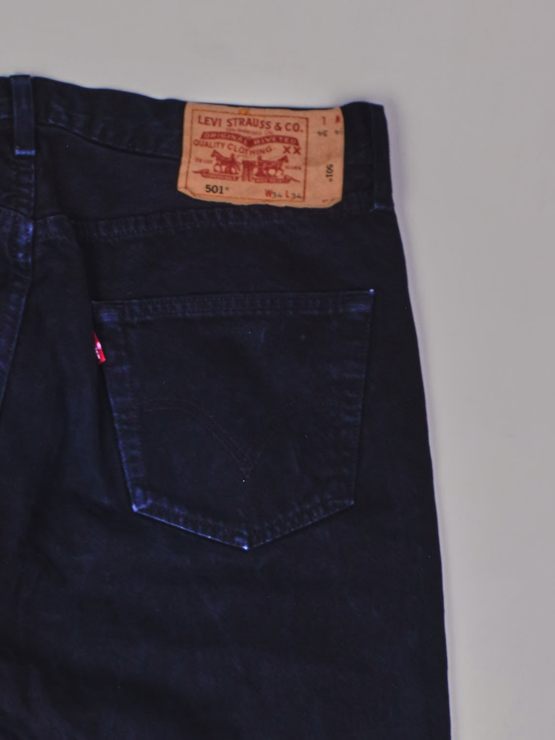 Levis 501 Straight Leg Jeans (W34)