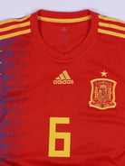 Adidas Spanien A. Iniesta 6 2018 Heim Trikot (L)