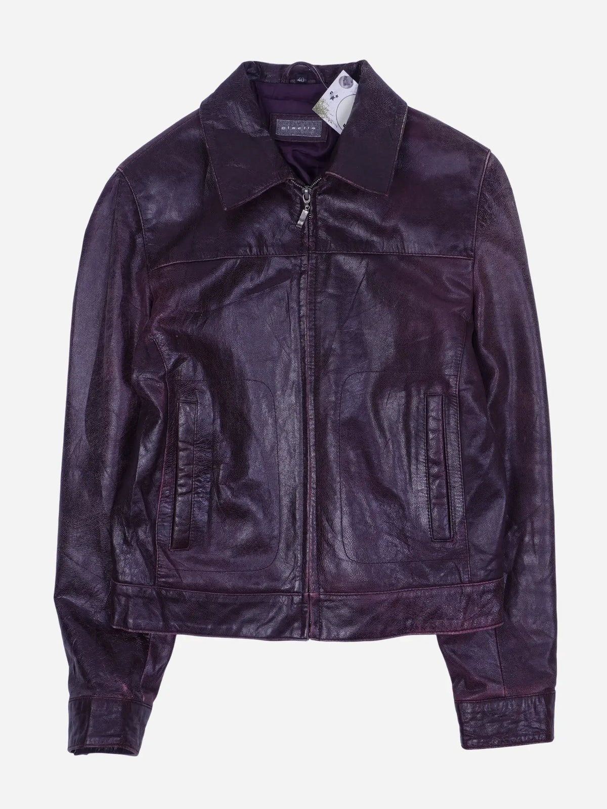 Vintage Lederjacke (S)