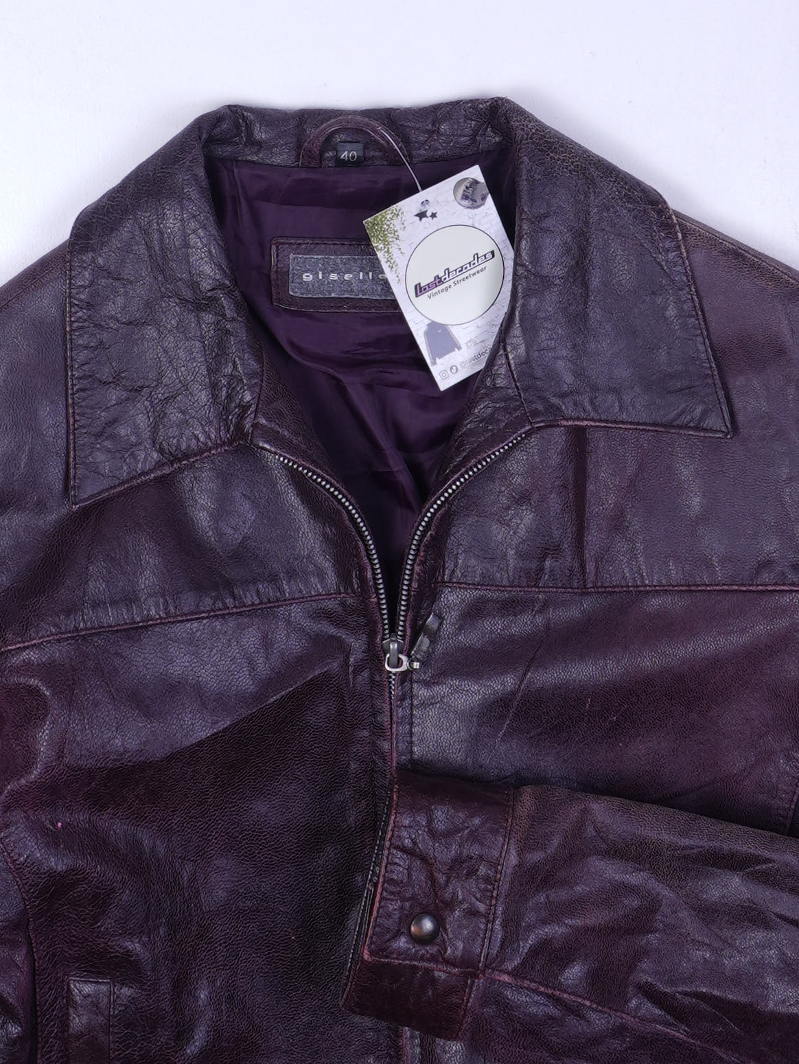 Vintage Lederjacke (S)