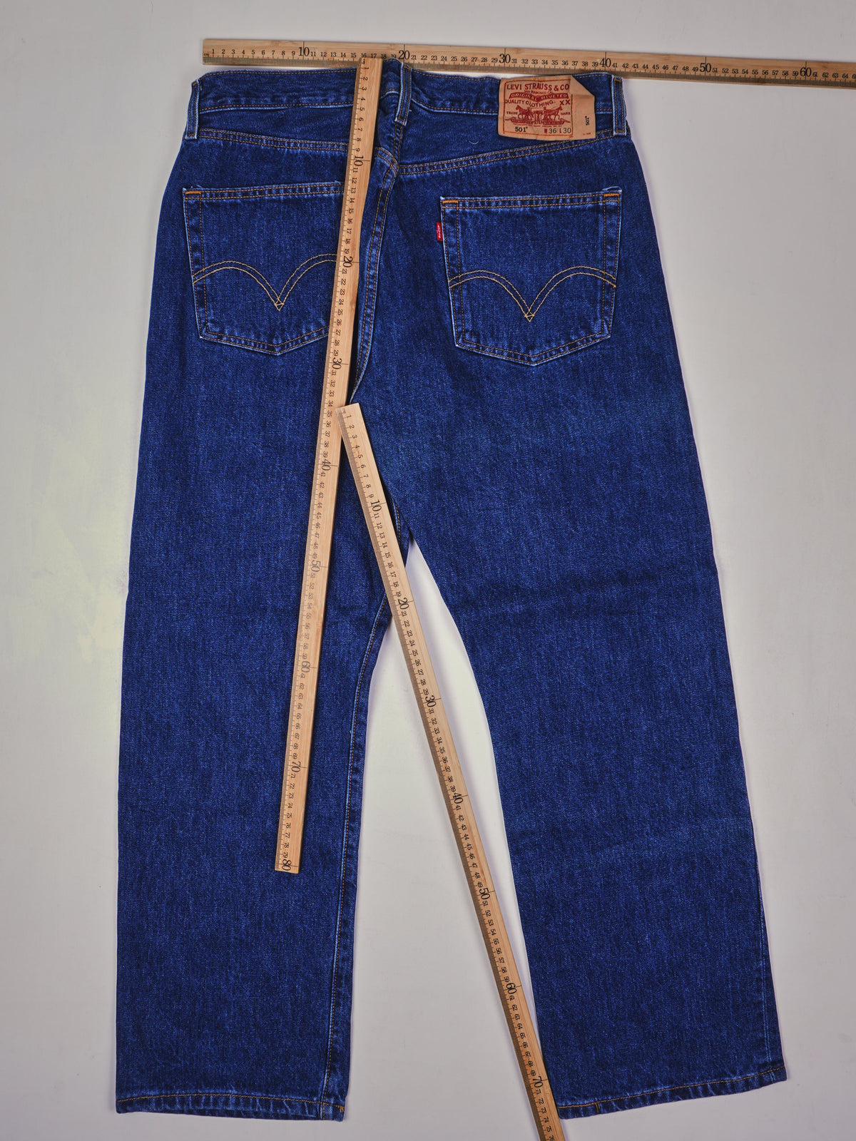 Levis 501 Straight Leg Jeans (W36)