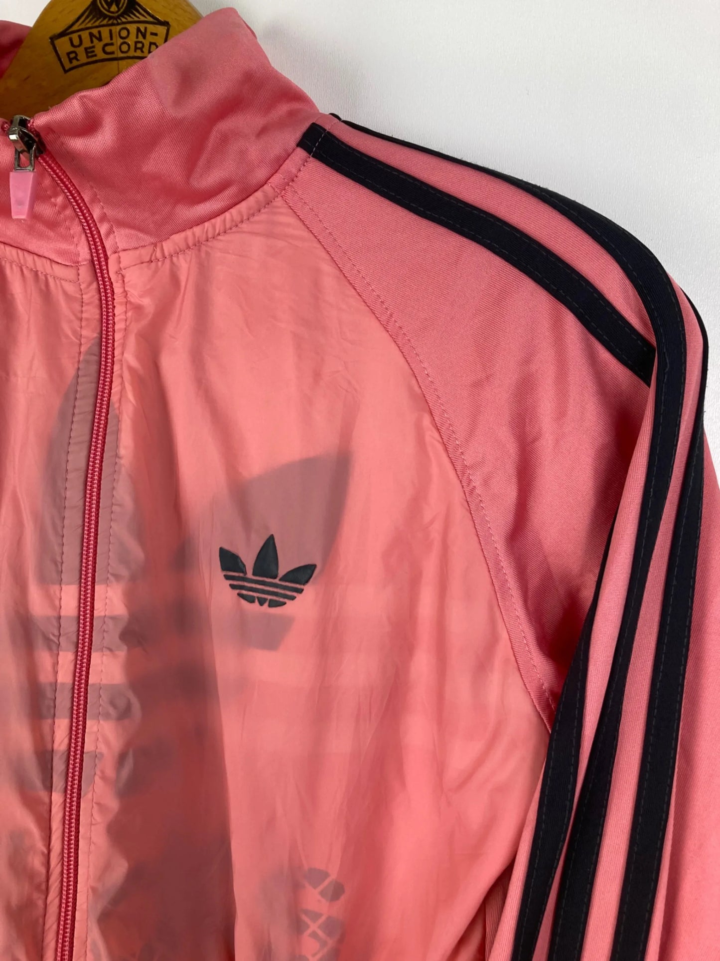 Adidas trainingsjacke rosa sales