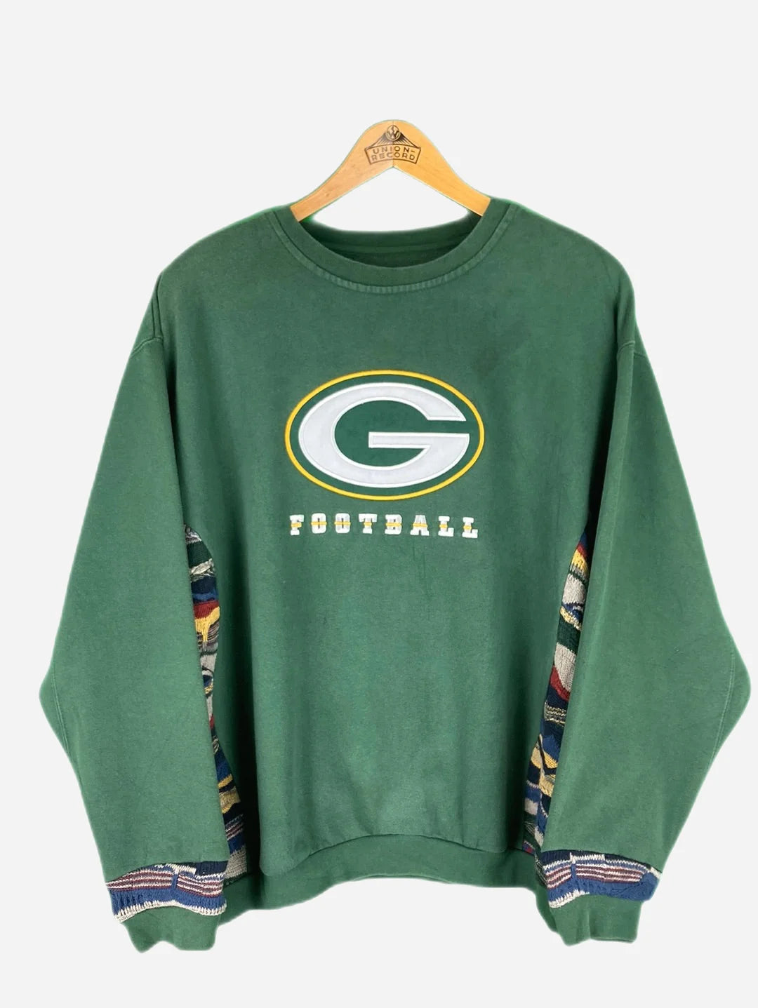 Greenbay Packers Reworked Sweater (M)