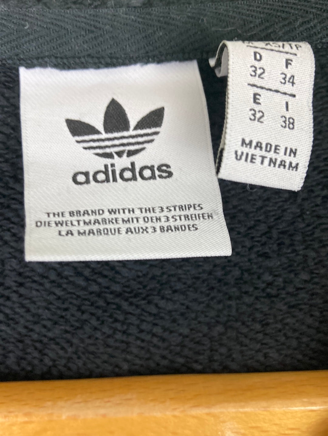 Adidas Cropped Hoodie (S)