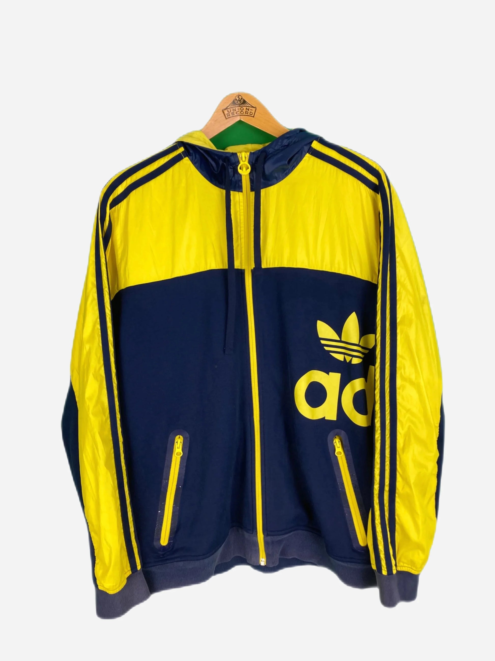 Adidas trainingsjacke gelb online