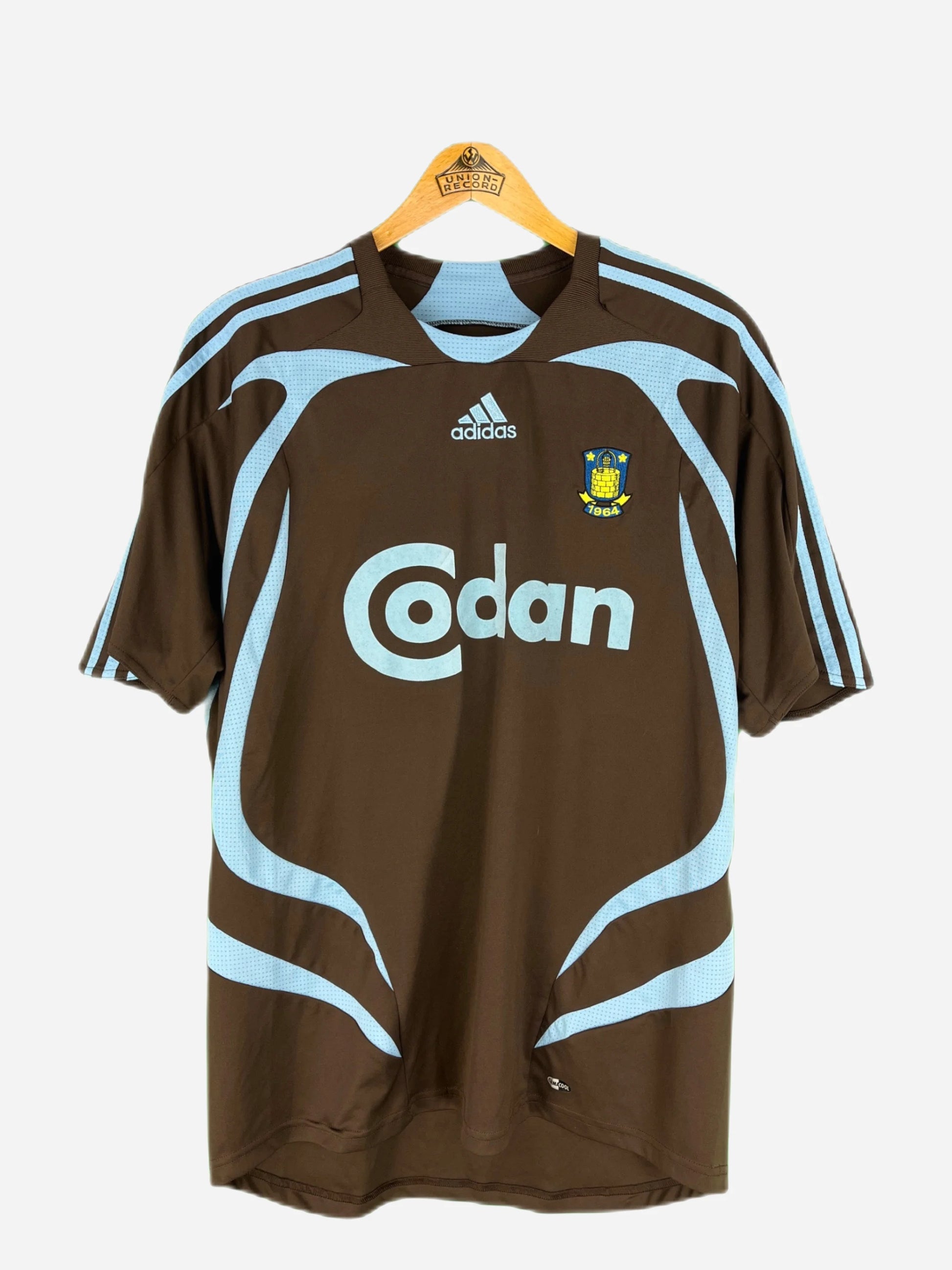 Adidas Brøndby 2007 Fußballtrikot (XL)