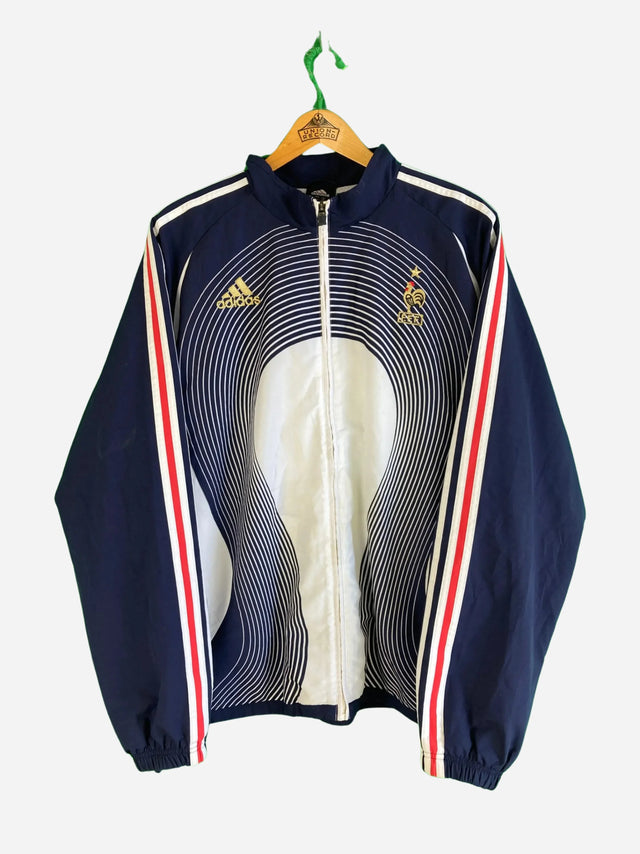 Adidas  Frankreich Trainingsjacke (L)