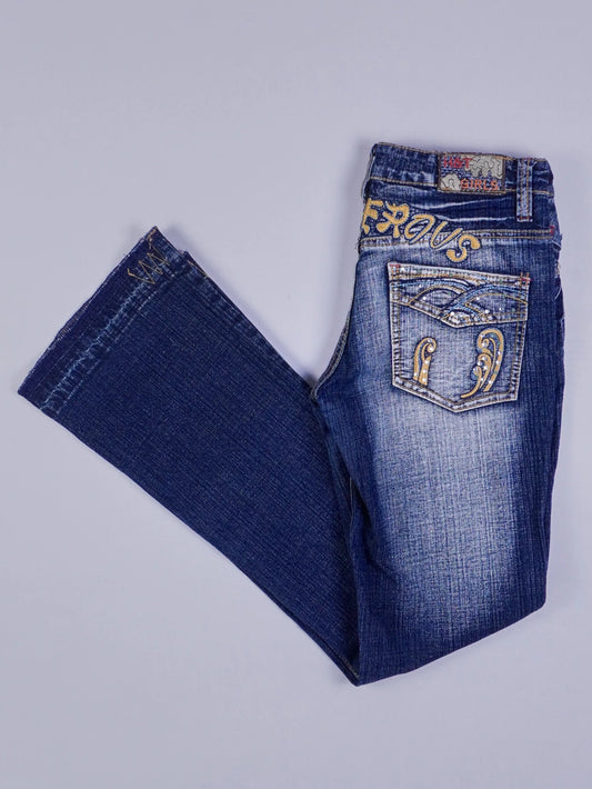 H&T Girls Jeans 32/32 (S)