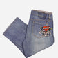 Y2K Dreiviertel Jeans (M)
