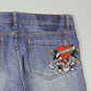 Y2K Dreiviertel Jeans (M)