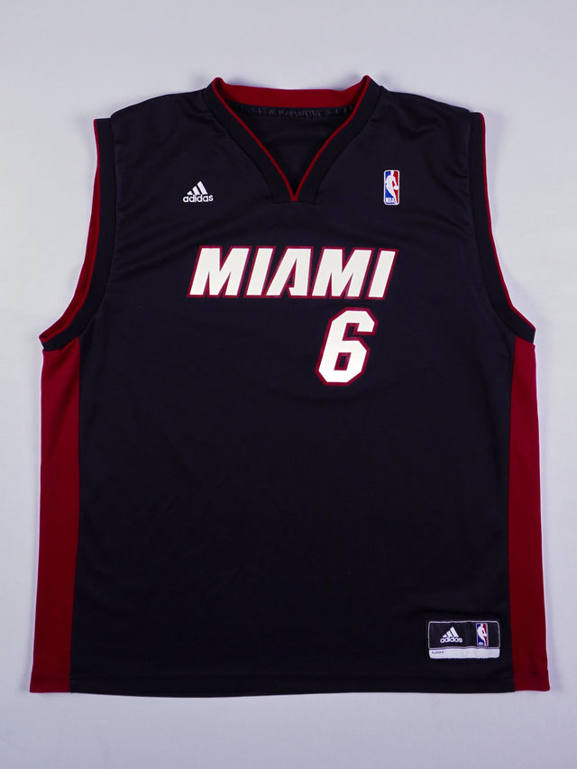 Adidas NBA Miami Heat "Lebron James" Trikot (XL)