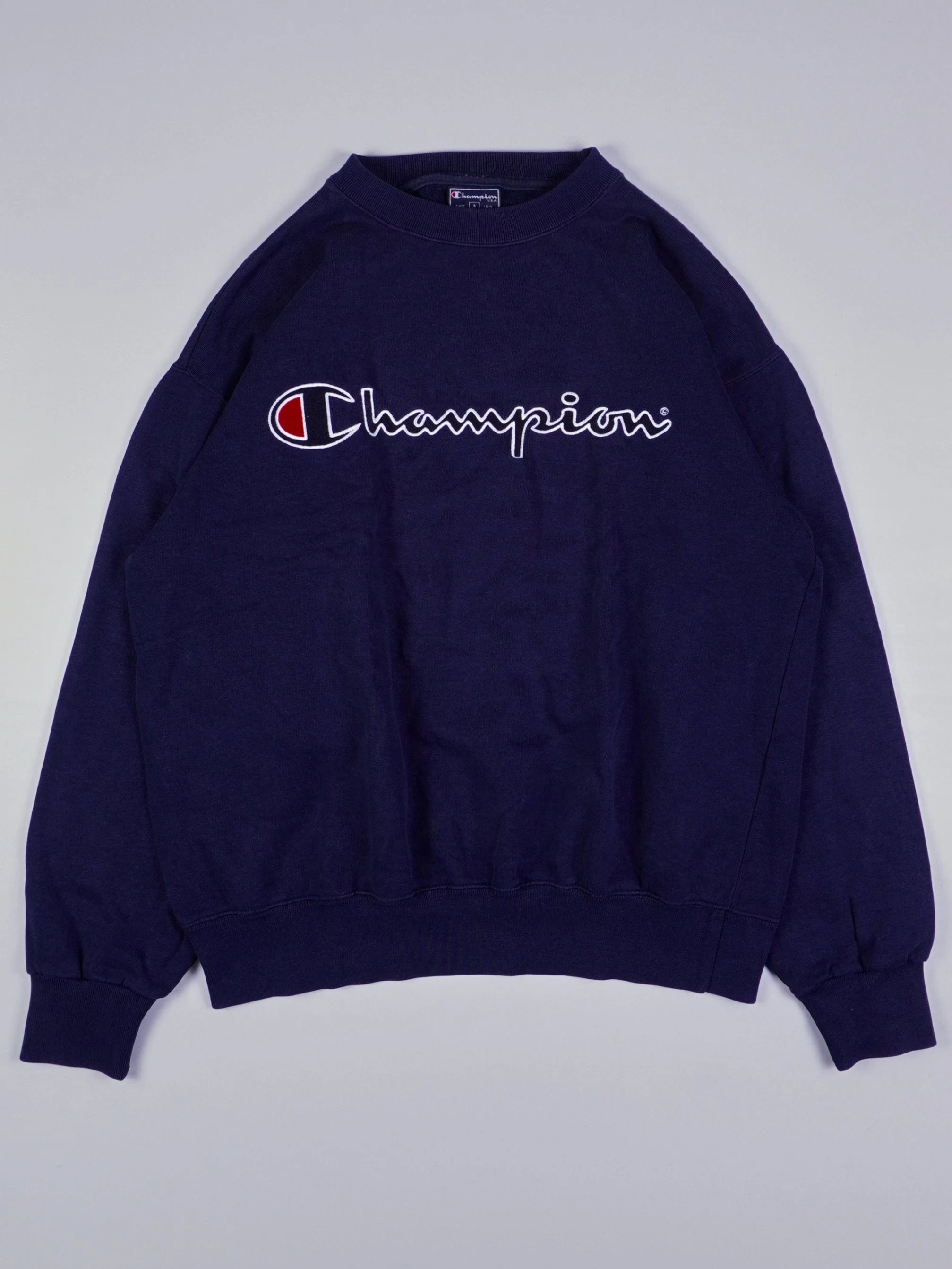 Champion Blau Sweater (XS)