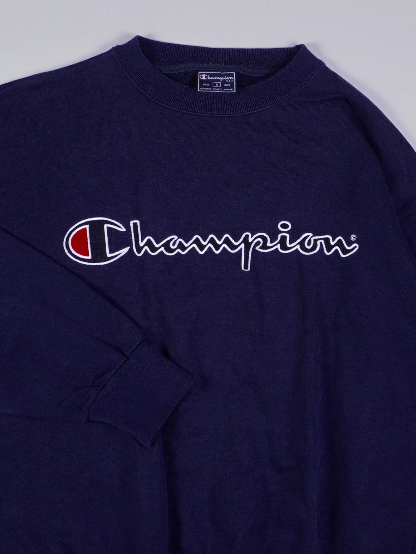 Champion Blau Sweater (XS)