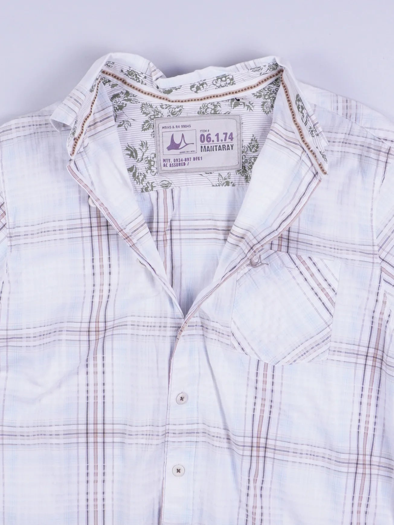 Mantaray Kurzarmhemd (m)