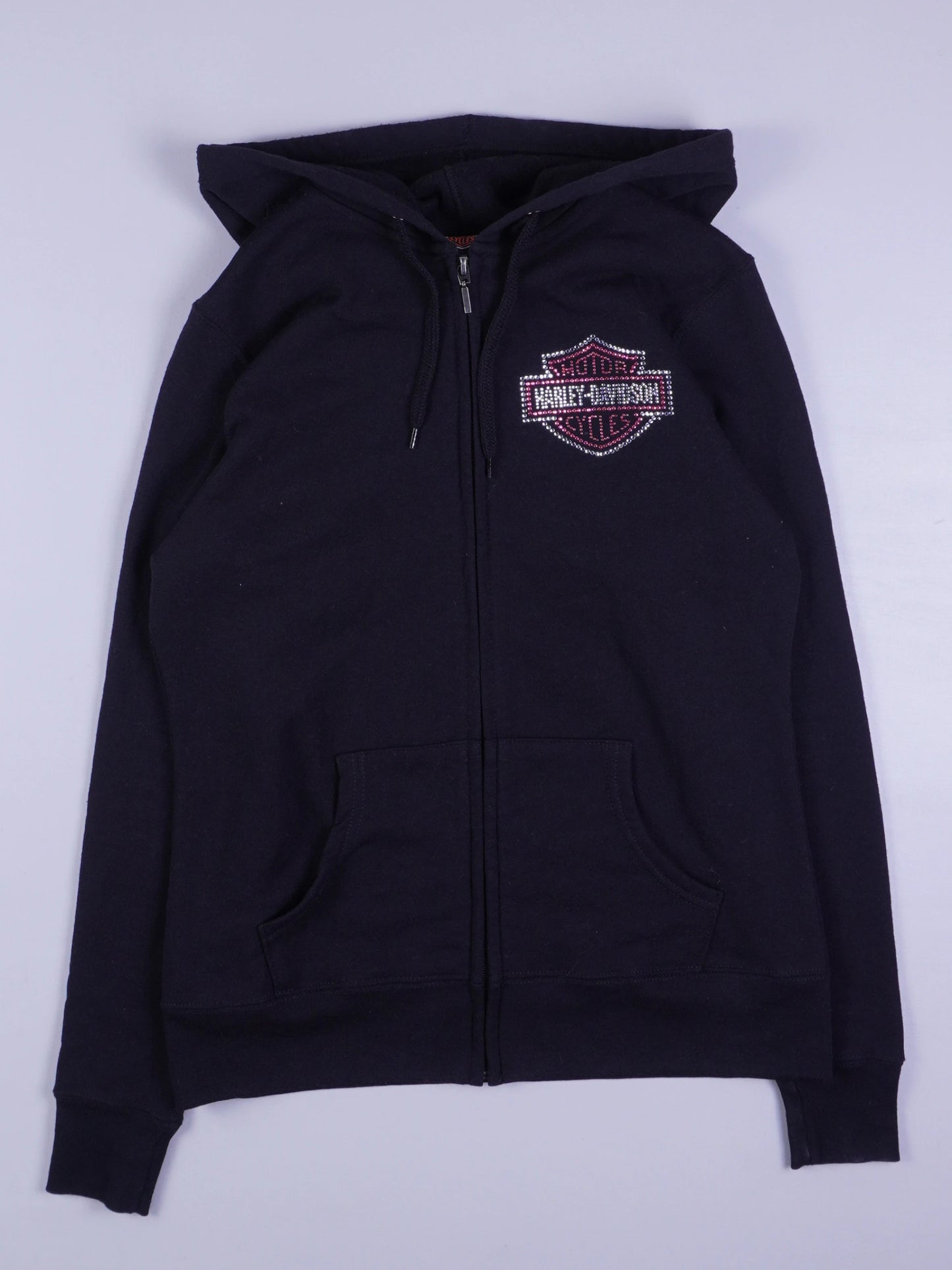 Harley Davidson Y2K Zip Hoodie (S)
