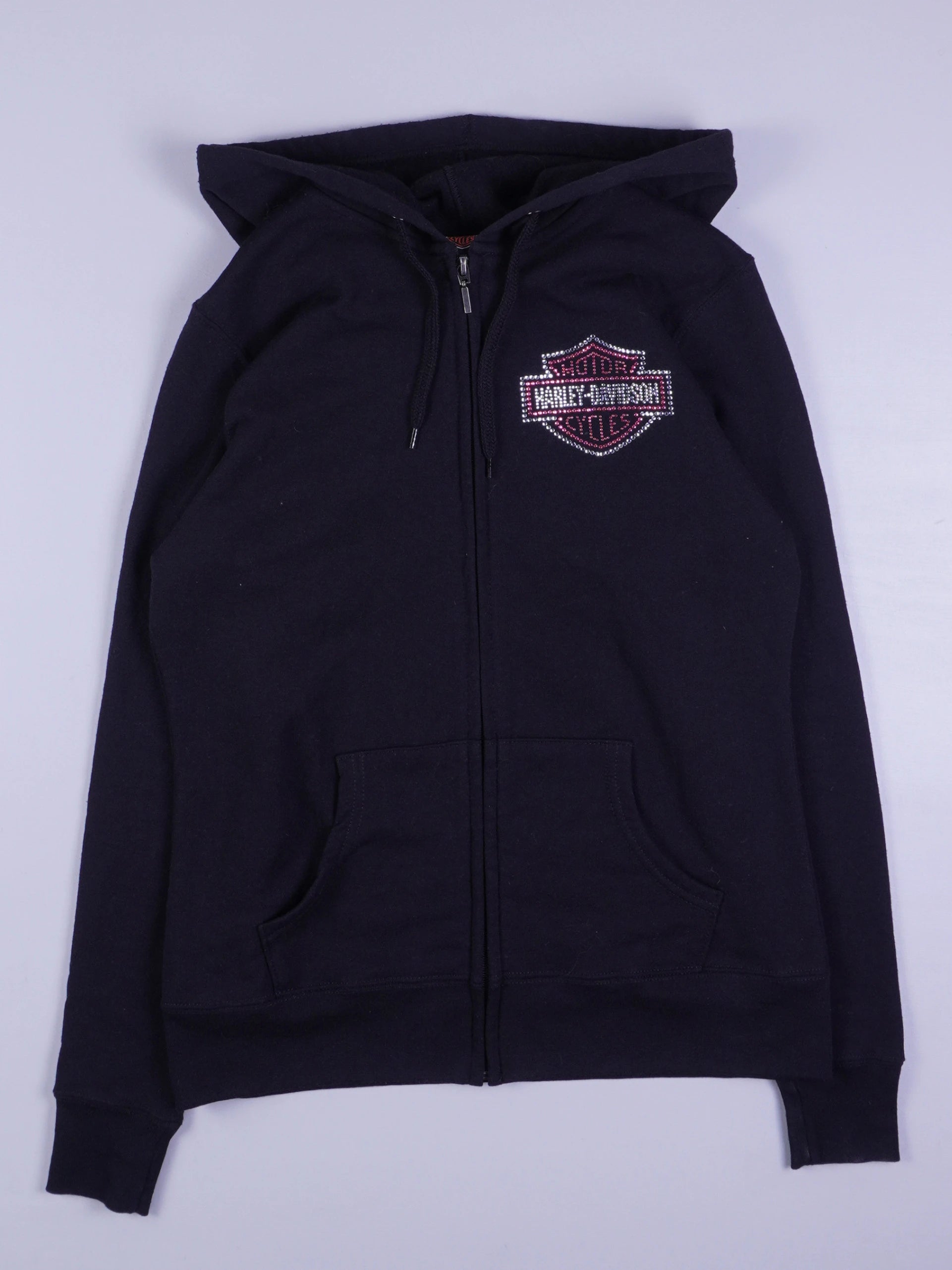 Harley Davidson Y2K Zip Hoodie (S)