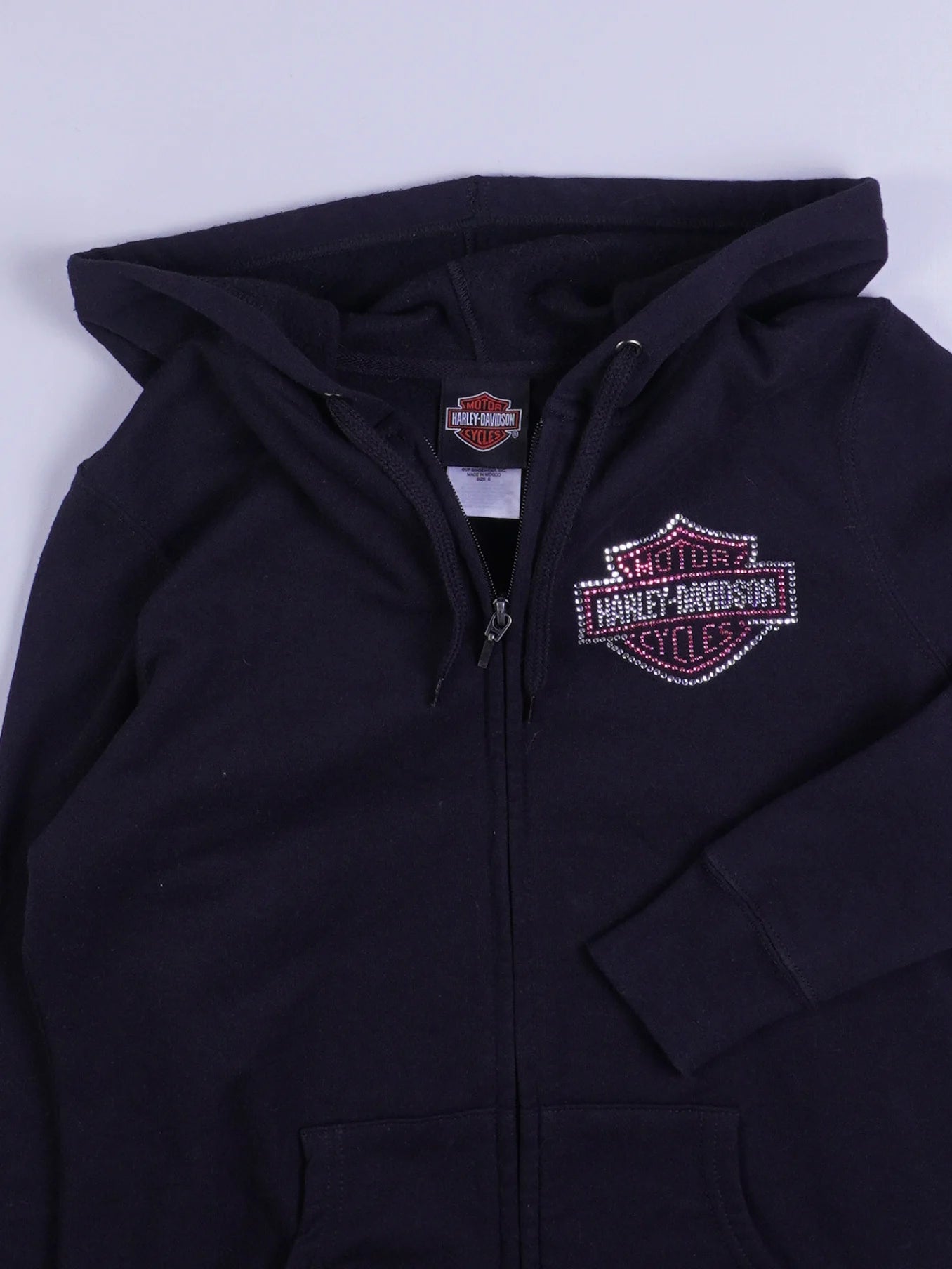Harley Davidson Y2K Zip Hoodie (S)