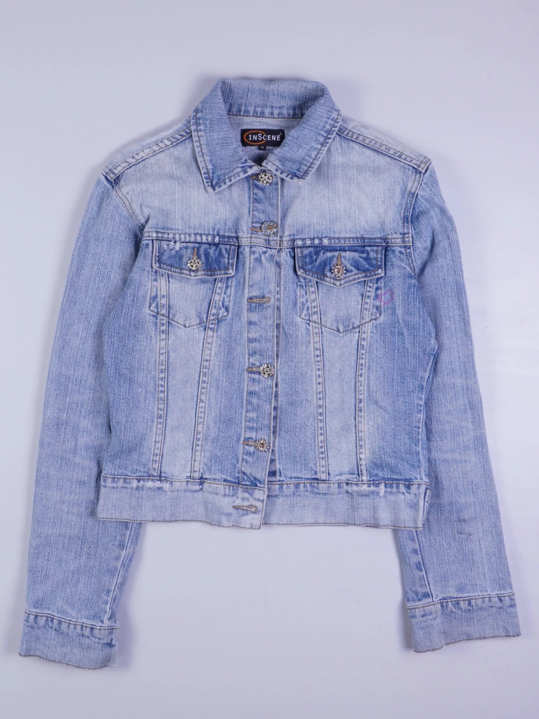 Y2K Jeansjacke (XS)