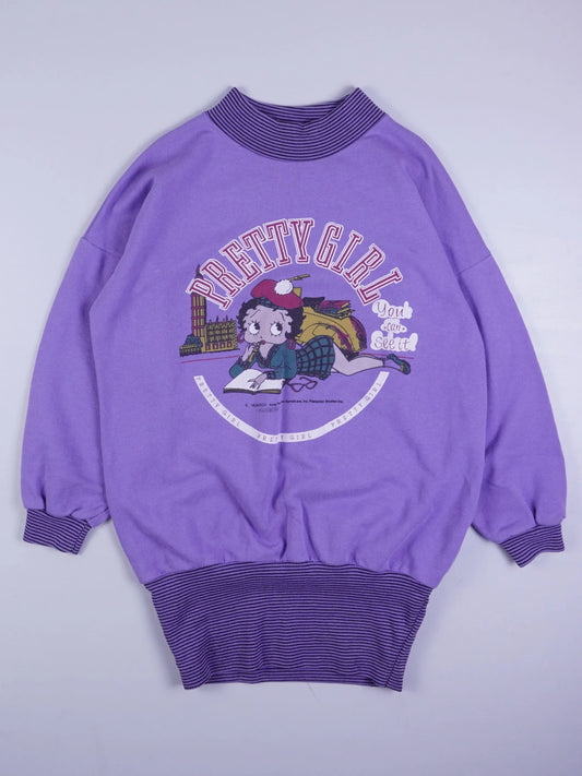 Betty Boop Pretty Girl Sweater (S)