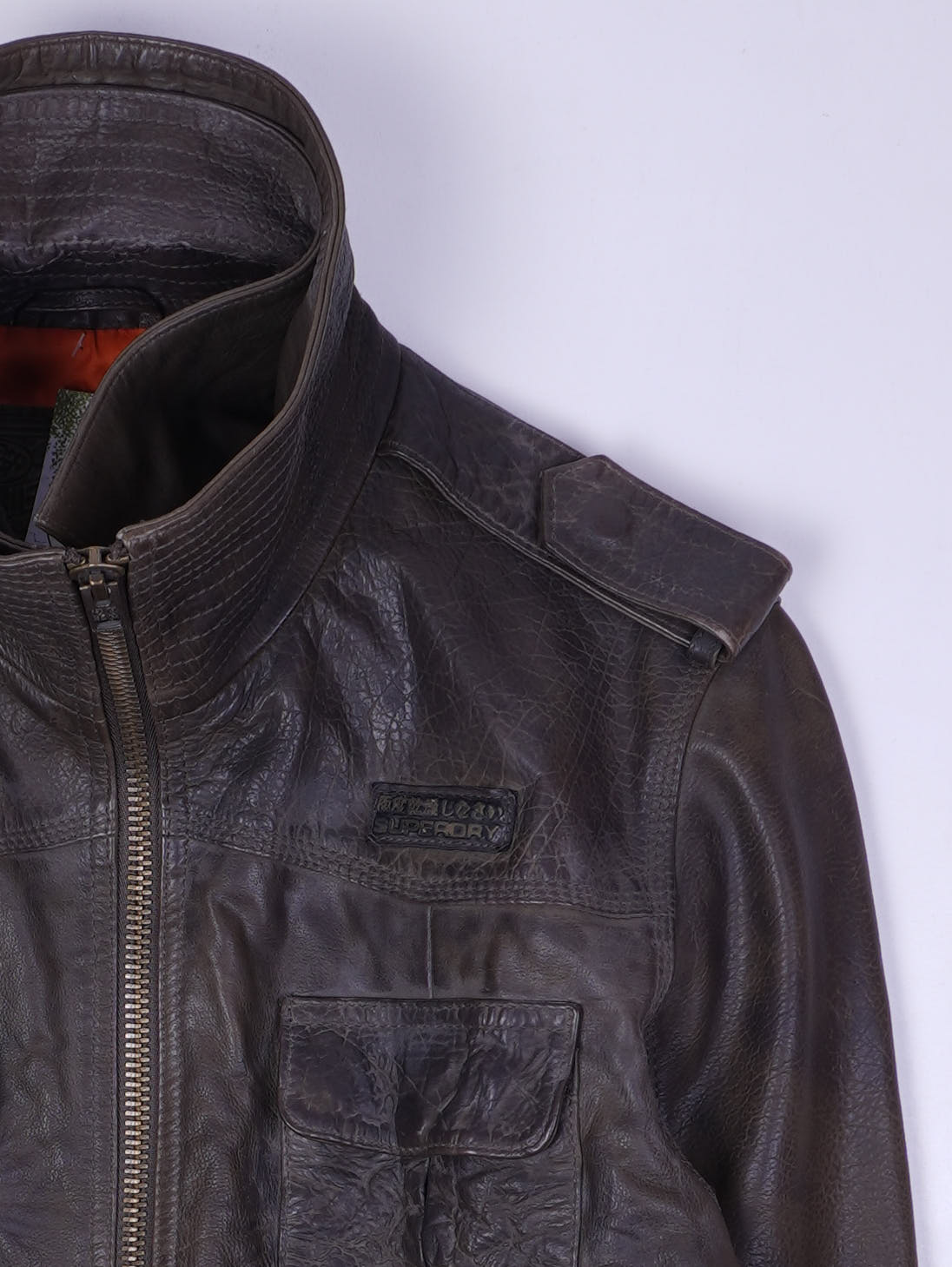 Vintage Lederjacke (L)