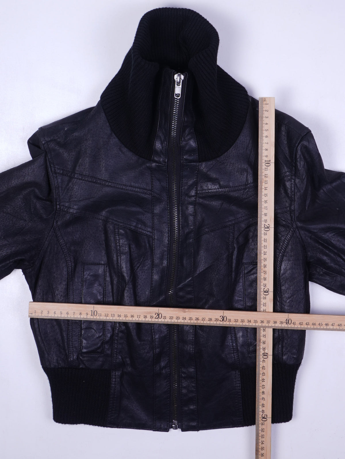 Vintage Lederjacke (S)
