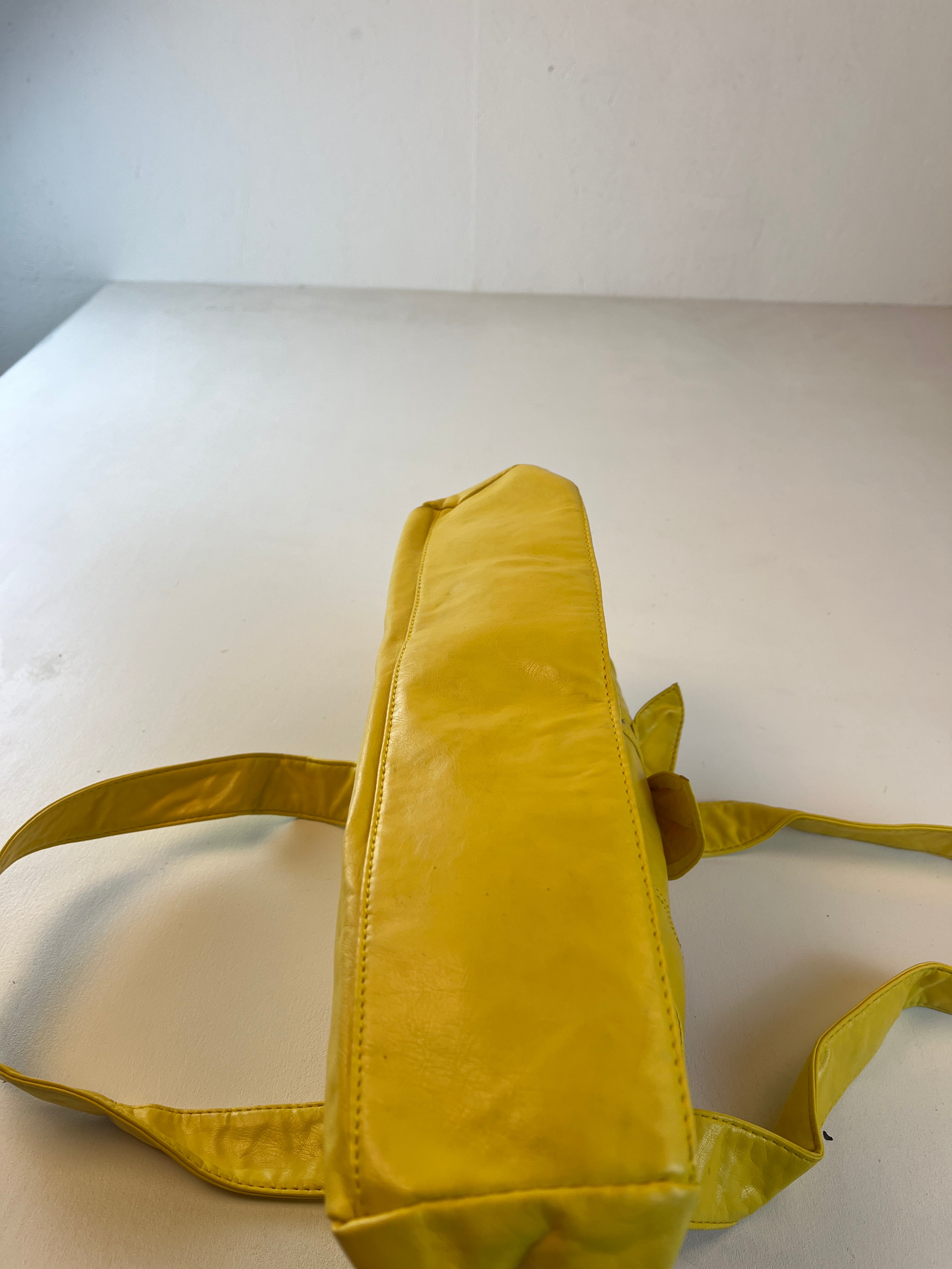 Vintage Tasche Gelb