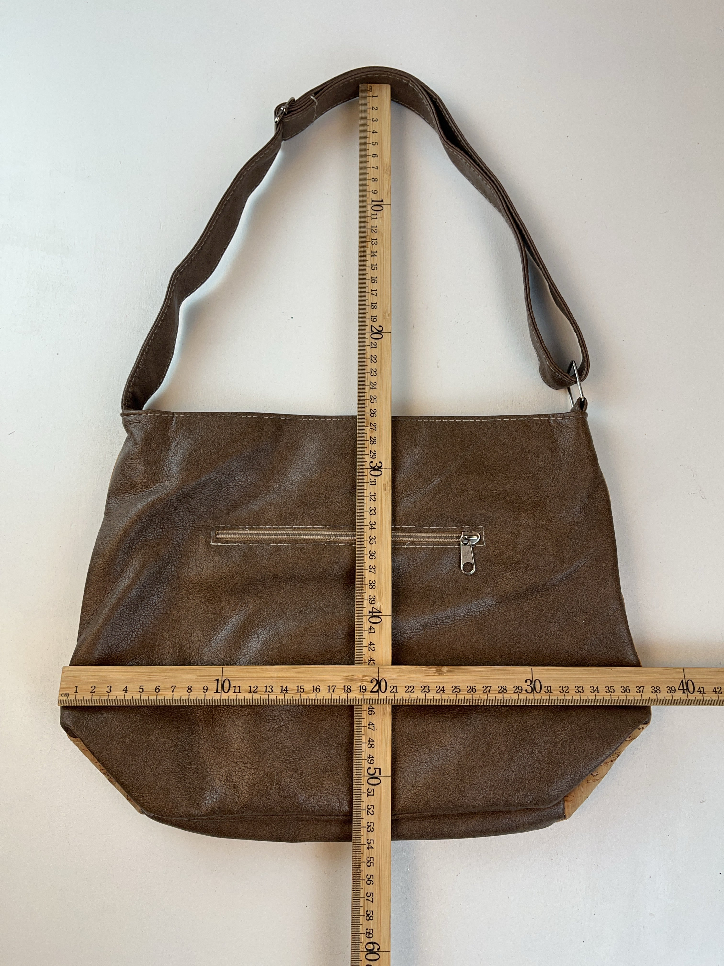 Y2K Shoulder Tasche Braun