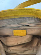 Mandolinee Y2K Tassel Tasche Gelb