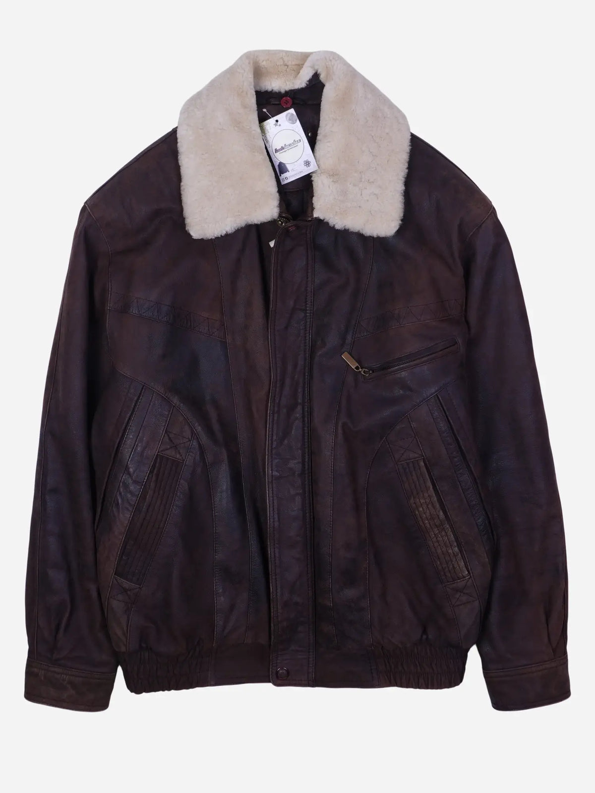 Vintage Lederjacke (XL)