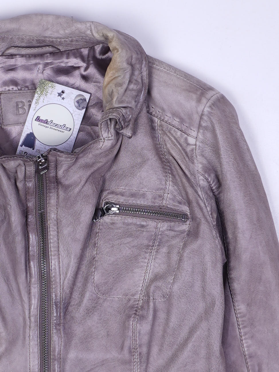 Vintage Lederjacke (S)