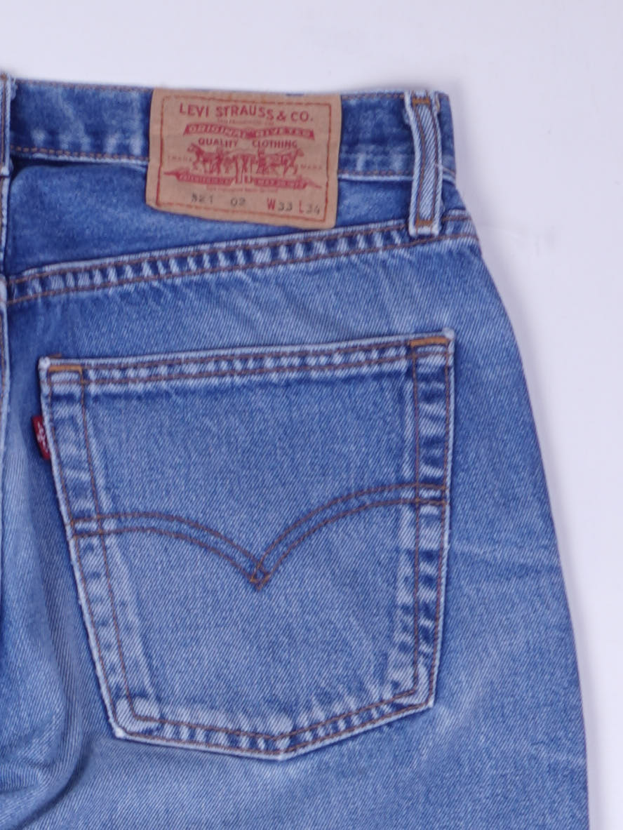 Levis Straight Leg Jeans (W33)