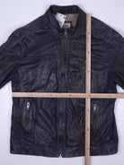 Camel Lederjacke (XL)