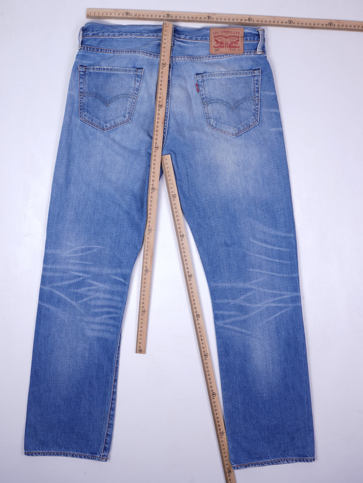Levis 504 Straight Leg Jeans (W34)