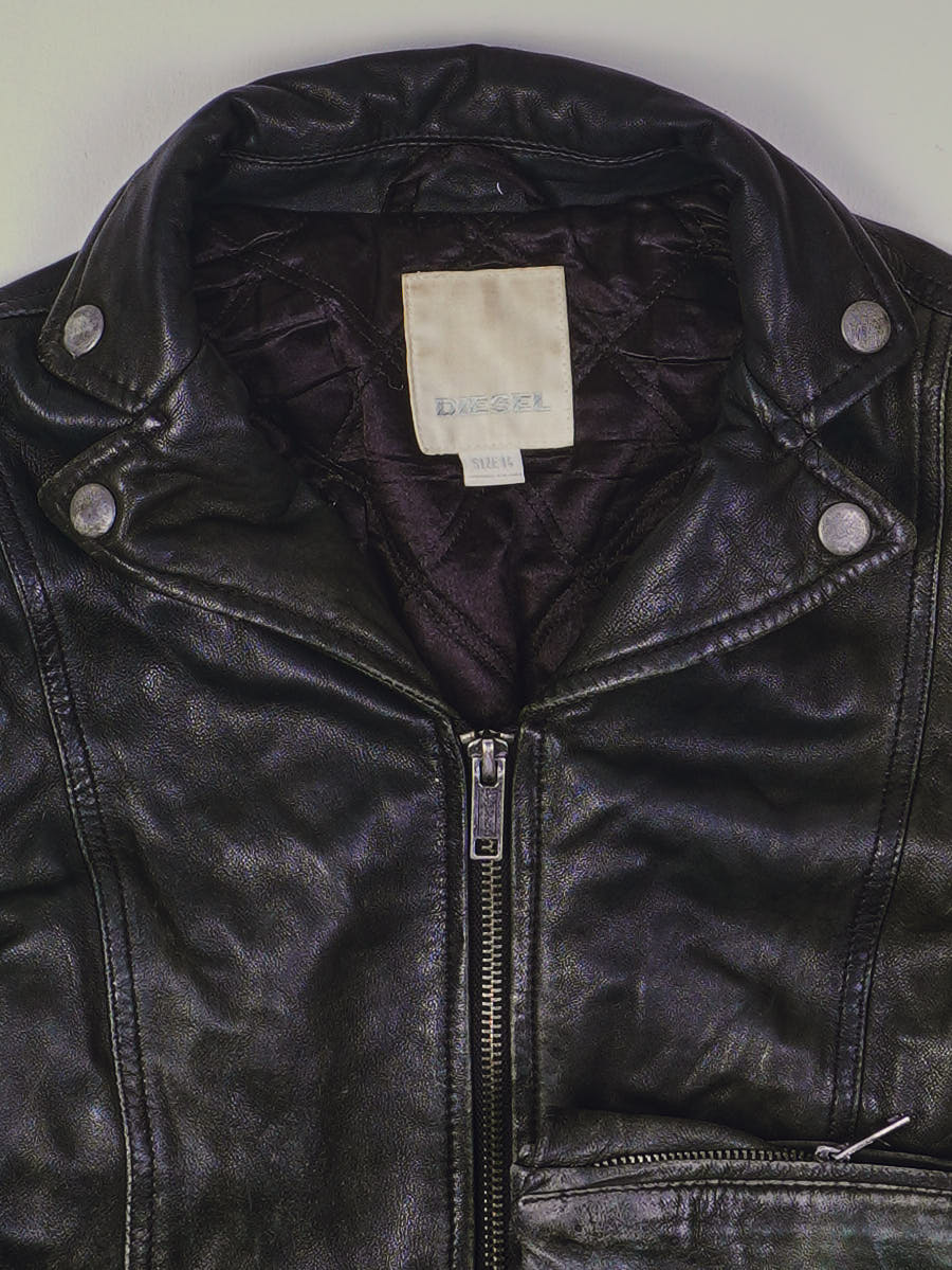Diesel Lederjacke (XS)