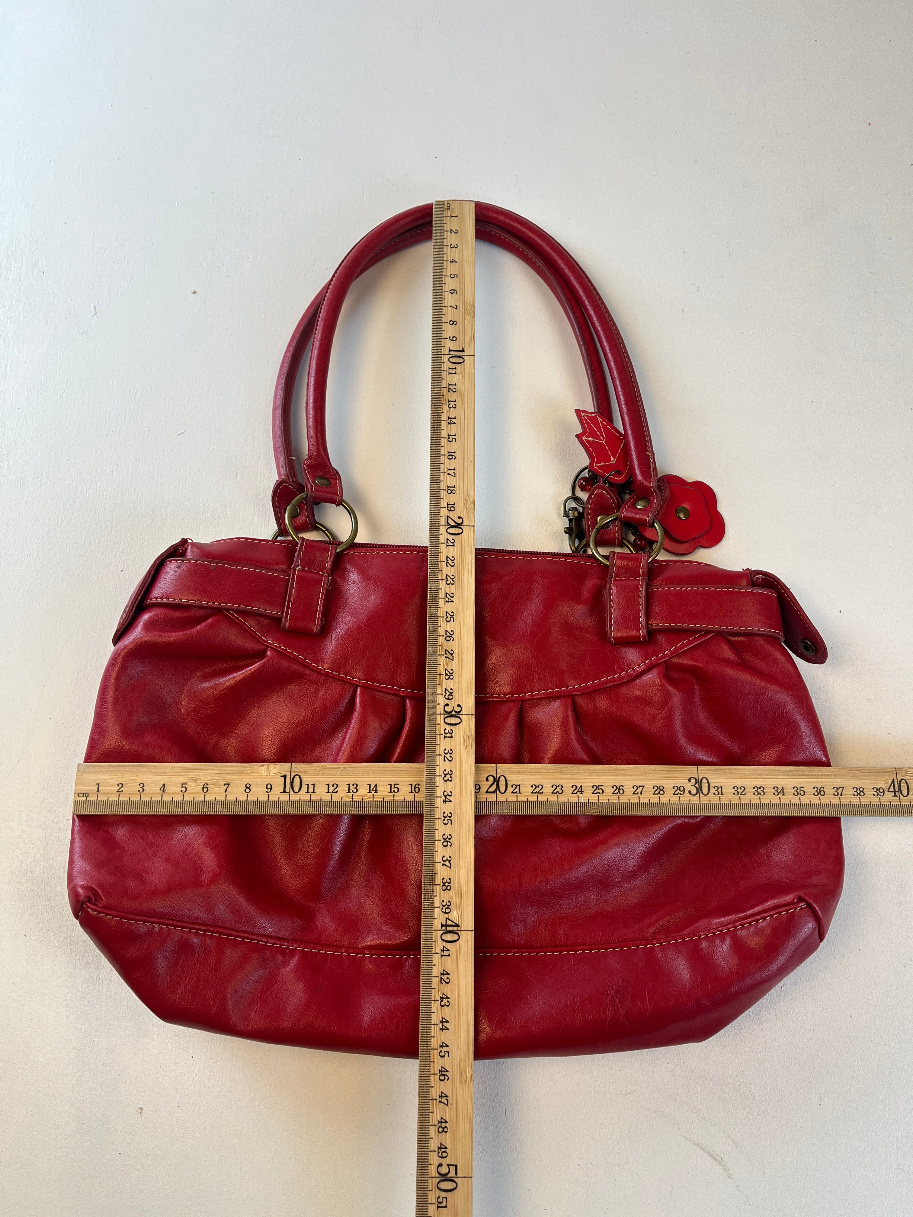 Vintage Tasche Rot