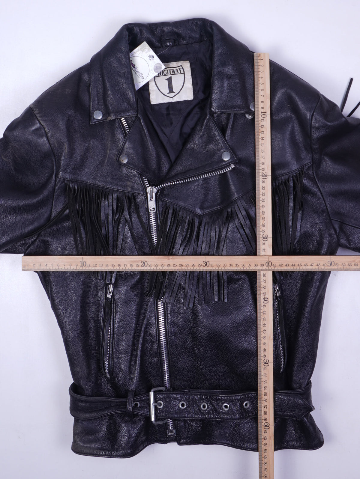 Vintage Lederjacke (M)