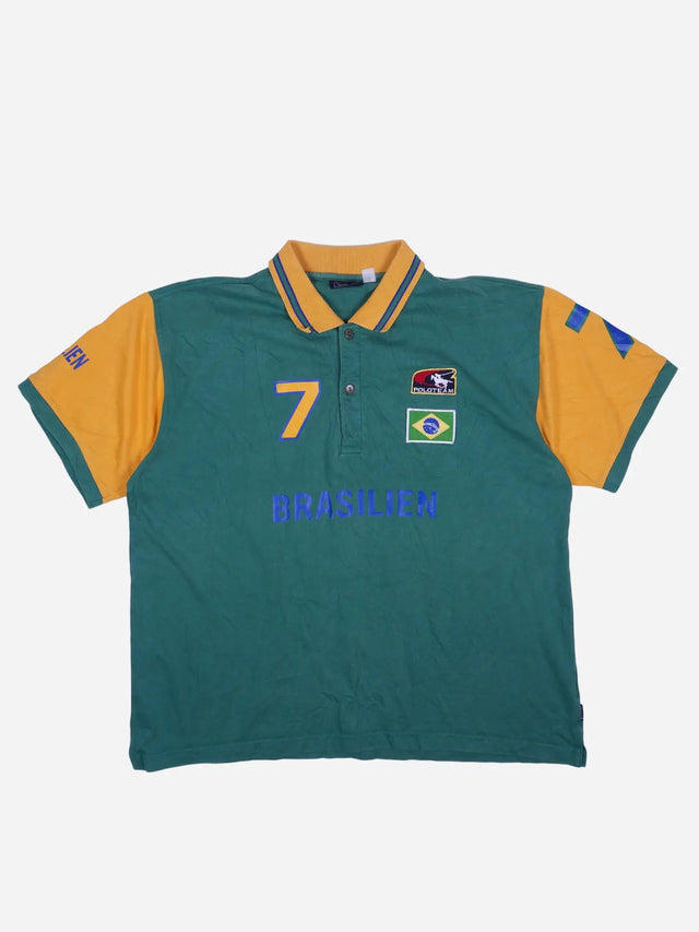 Vintage Brasilien Polo Shirt (XL)